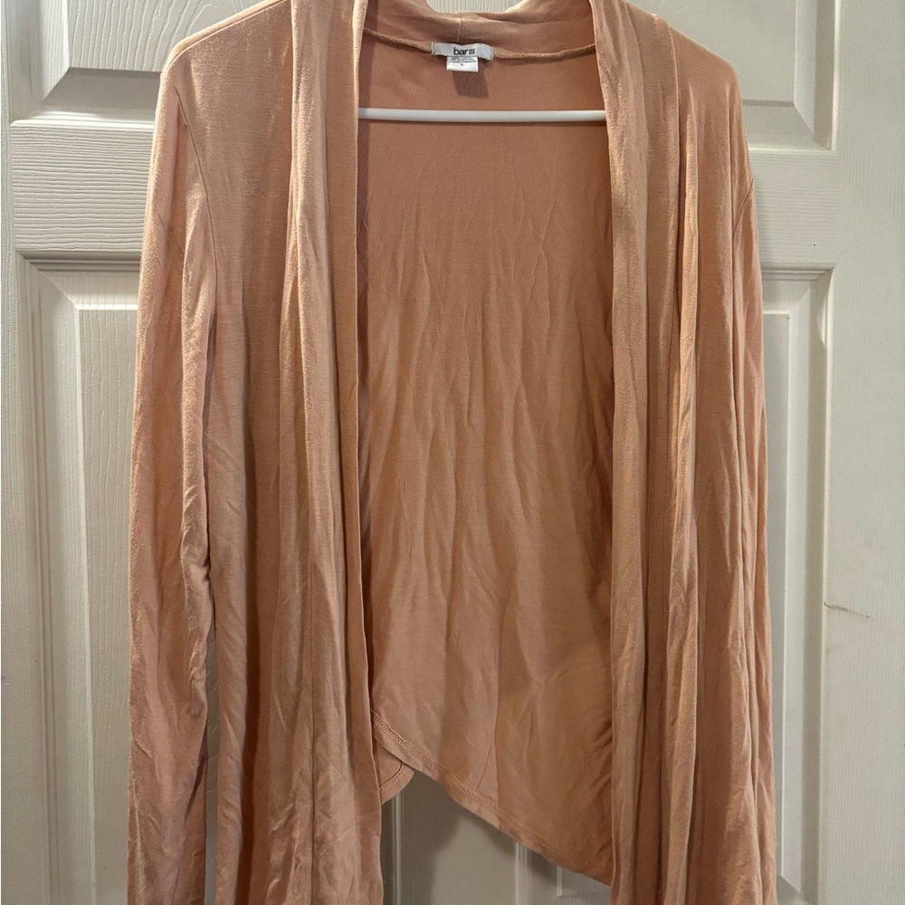 Love Tree Soft Peach Cardigan